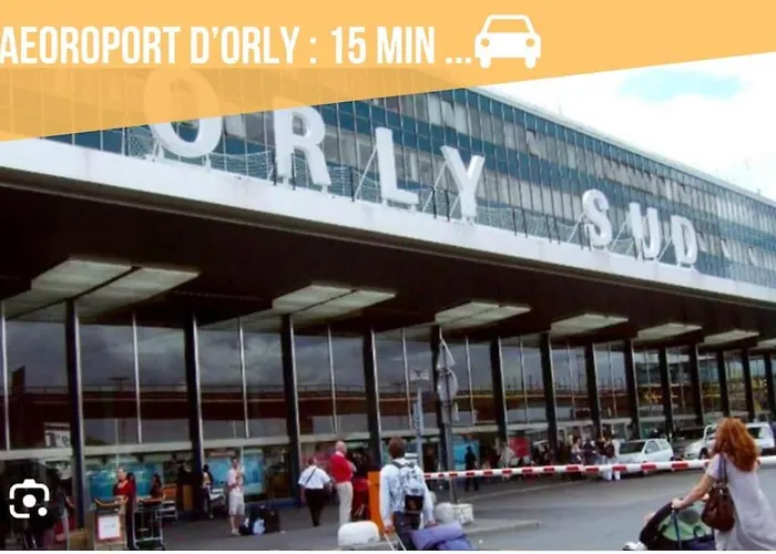 F2 Proche Gare - 5Min Rer Orly 15Min